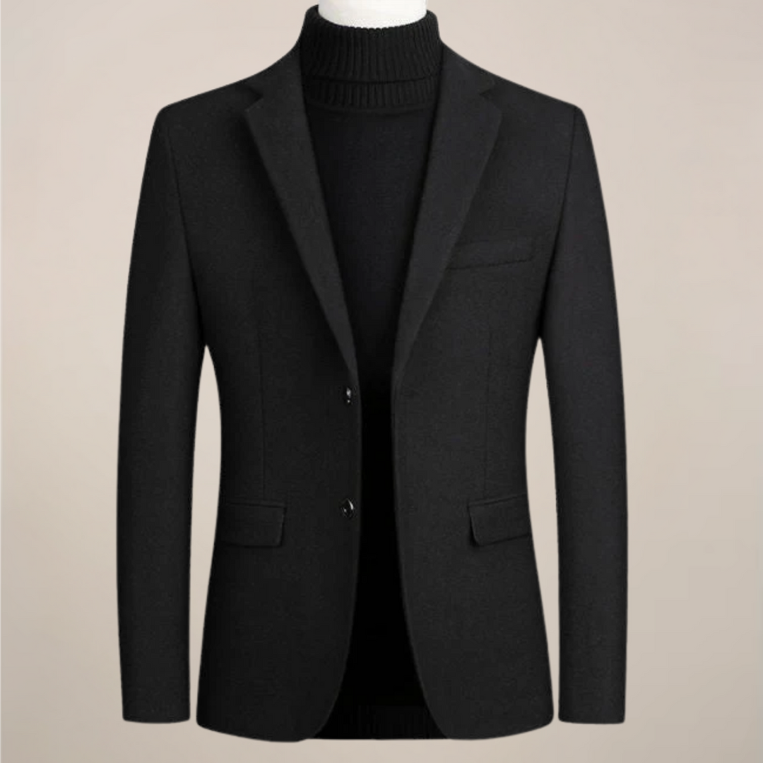 Stylish men's tailored blazer, perfect for any occasion from business meetings to smart casual gatherings.