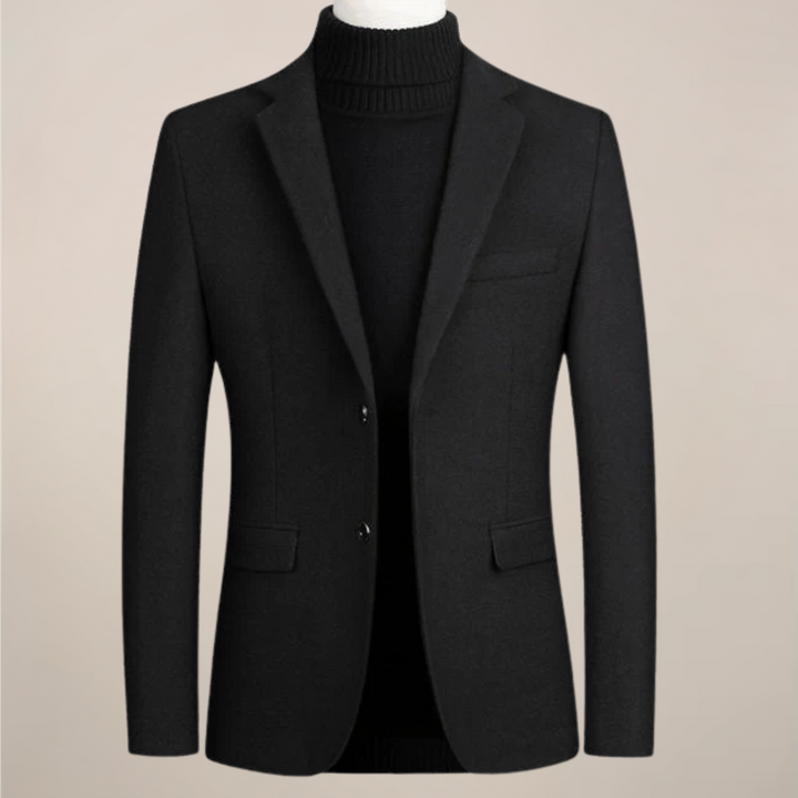 Stylish men's tailored blazer, perfect for any occasion from business meetings to smart casual gatherings.