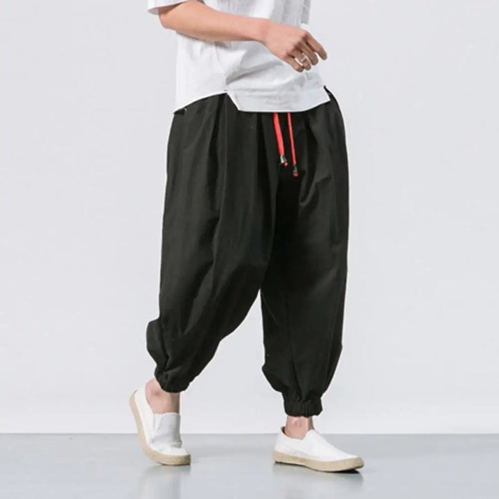 Baggy Harem Jogger Pants for men, ultimate comfort & casual style. Perfect for everyday wear or lounging.