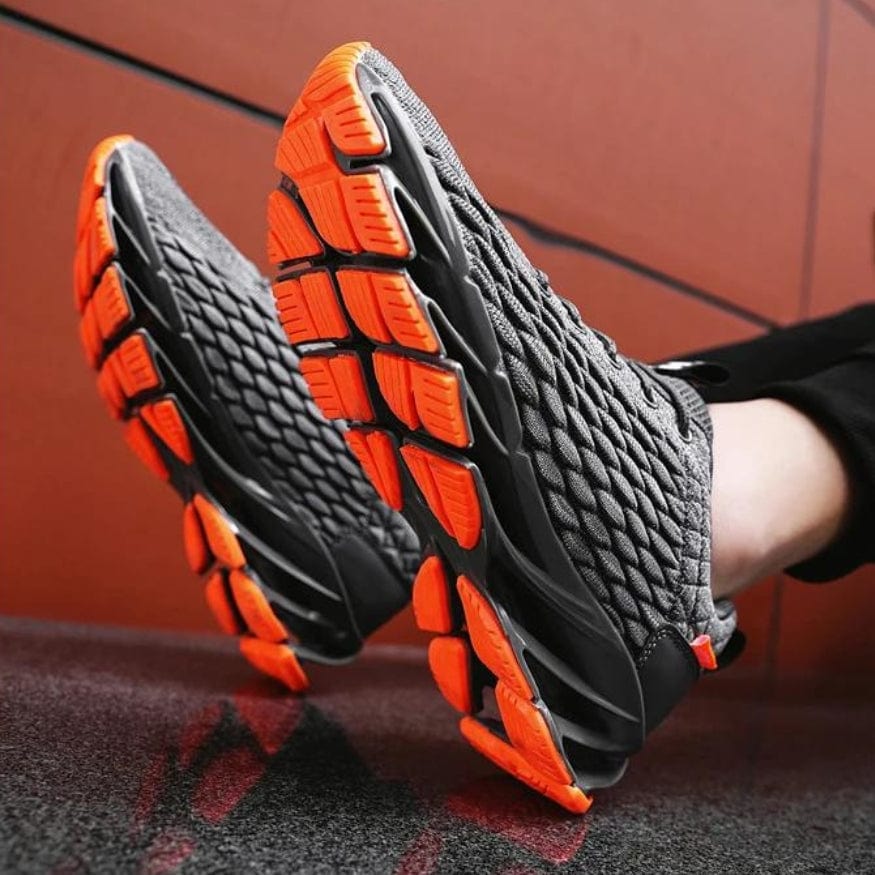 StrideMax men's versatile athletic walking shoes, suitable for casual wear, light running & daily comfort.