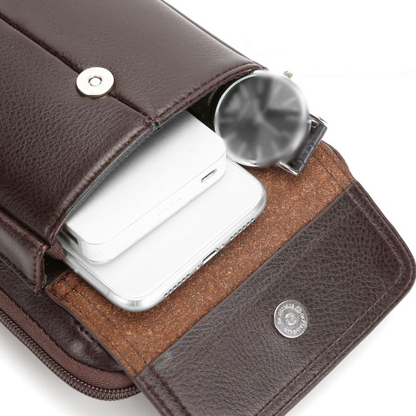 Men's versatile vertical messenger bag, ideal for travel, keeping essentials secure.