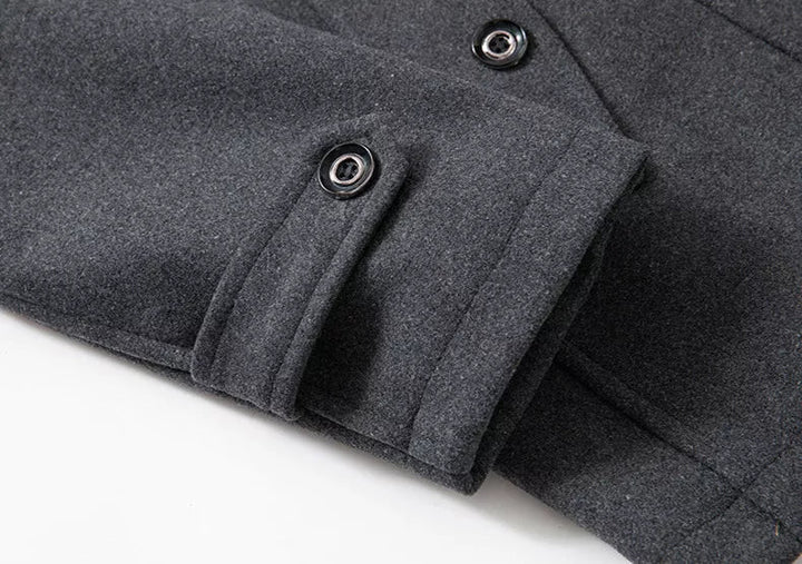 Elevate your look with this men's modern tailored military jacket, a versatile smart casual fashion statement.