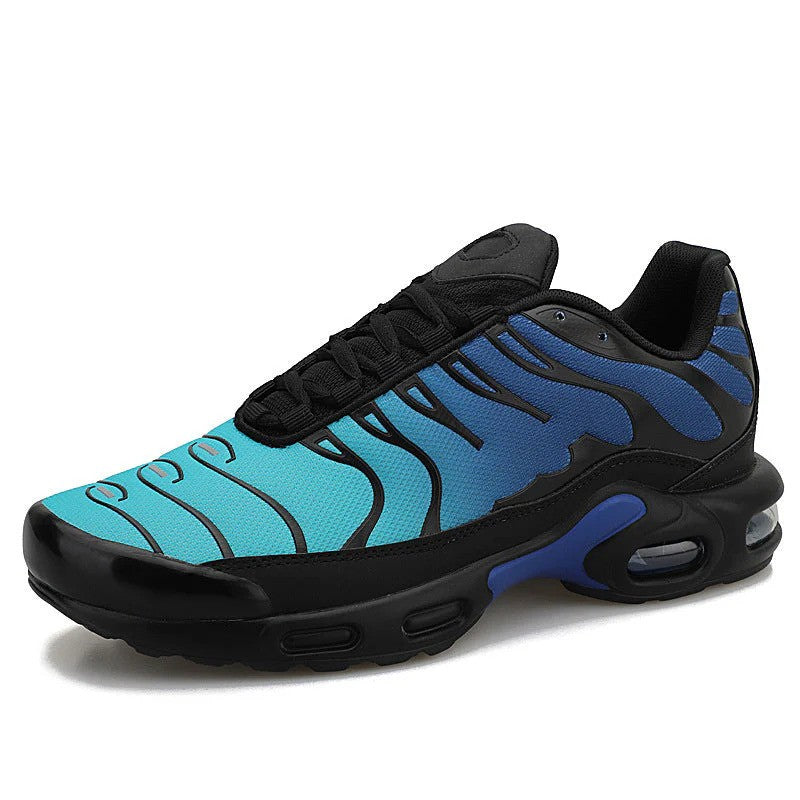 Titan men's performance running shoes. Sleek design, air cushion for superior comfort & support during fitness workouts.
