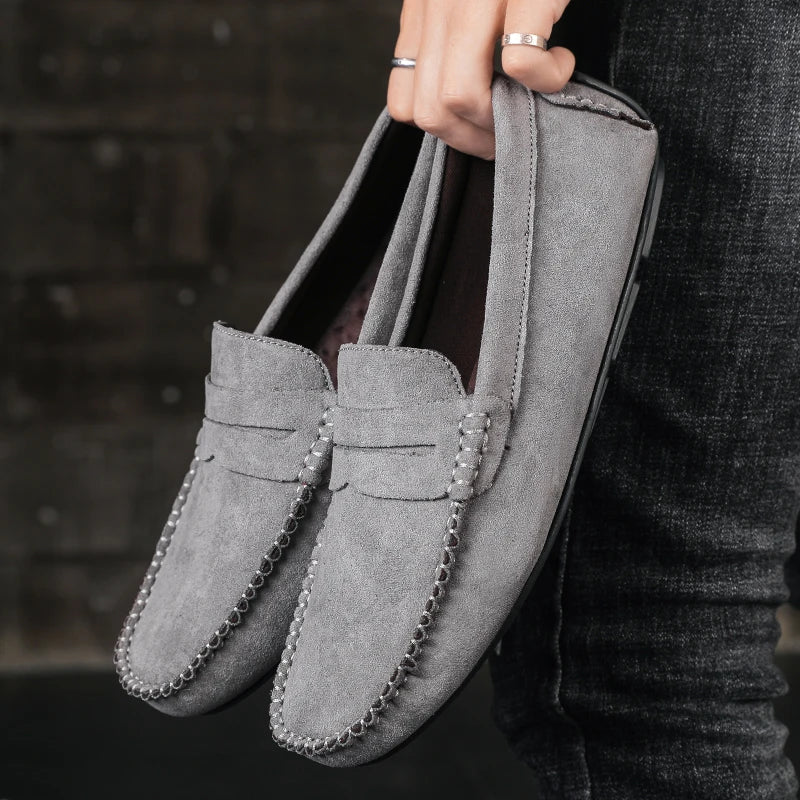 Stylish men's Tivoli loafers, versatile slip-on shoes for dress, casual, or business fashion.