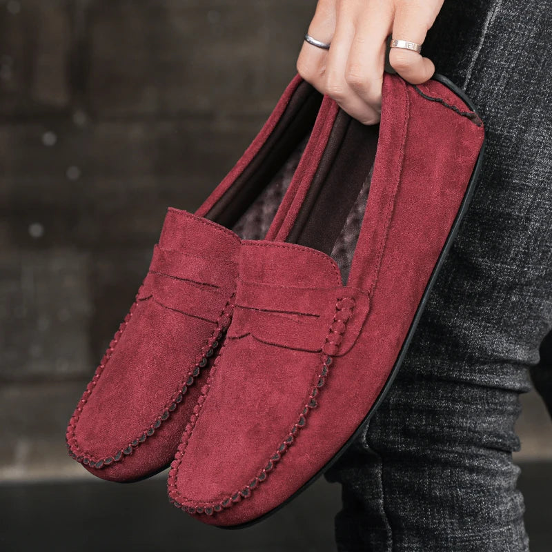 Elegant men's Tivoli slip-on loafers, classic design casual dress shoes for sophisticated everyday style.