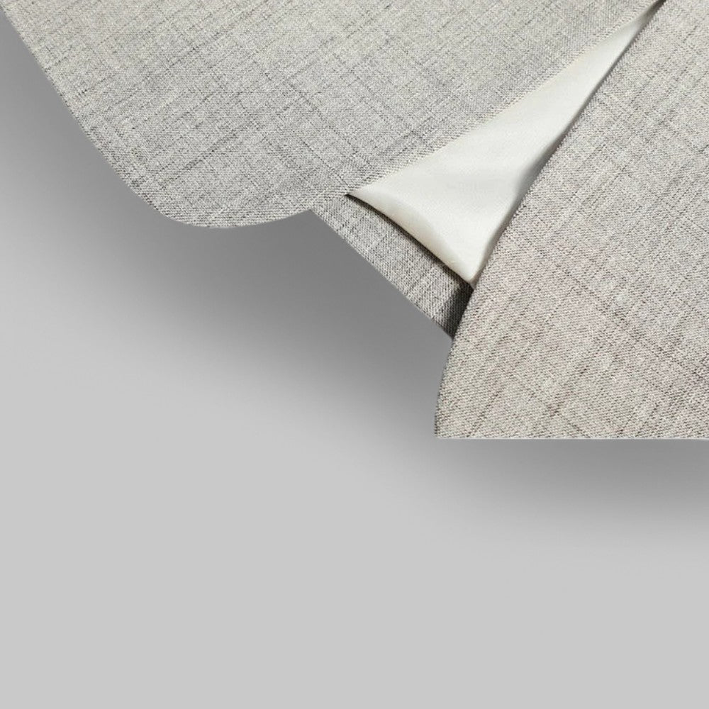 Elegant men's two-button blazer, single-breasted design, suitable for versatile formal and casual wear.