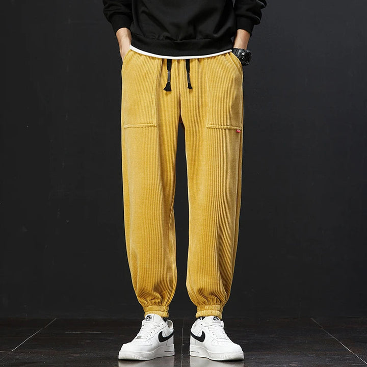 Men's ultimate comfort relaxed fit joggers with drawstring waist, perfect for everyday casual wear.