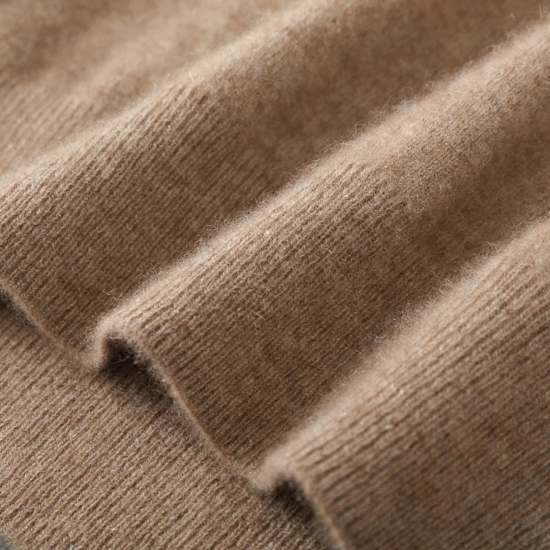Modern men's V-neck knit vest for sophisticated smart casual layering and timeless fashion.