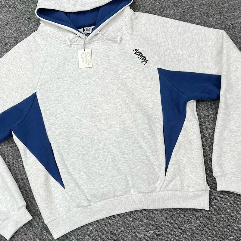 Men's Velden oversized hoodie with sporty contrast panels. Ideal for casual wear & street style.