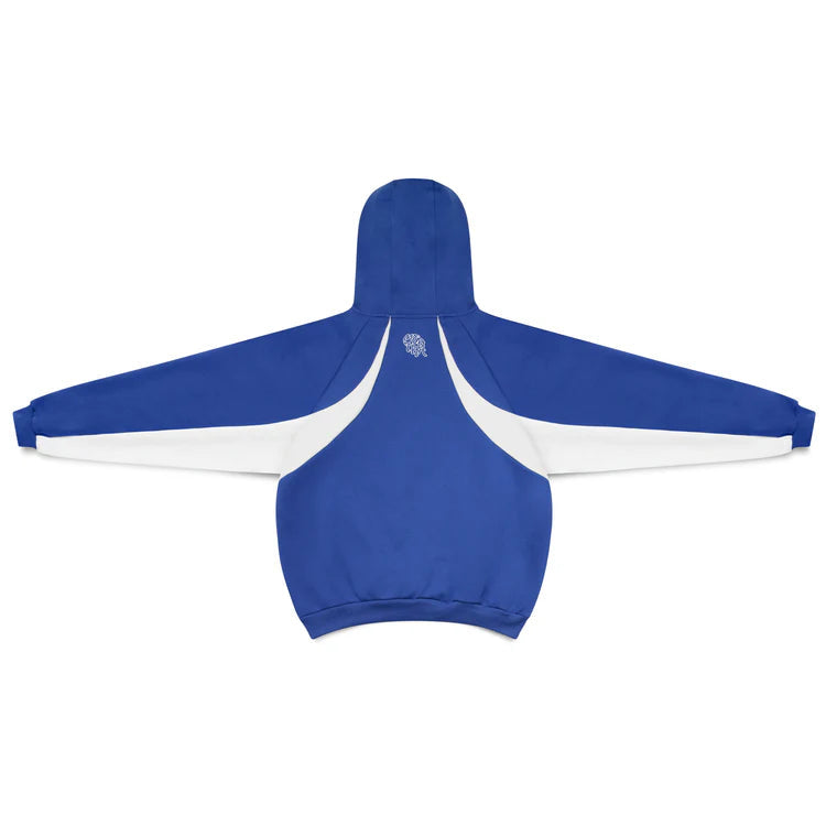 Velden men's casual oversized hoodie. Sporty contrast panels make it a standout piece in men's fashion.