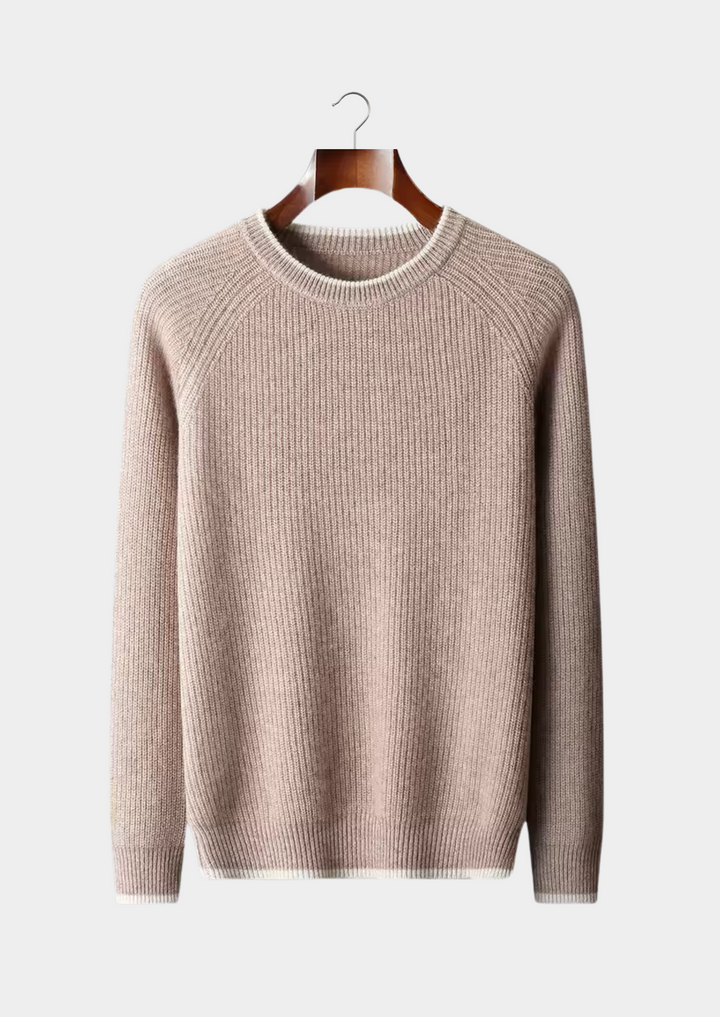 Men's versatile crew neck sweater in a classic knit for everyday style.