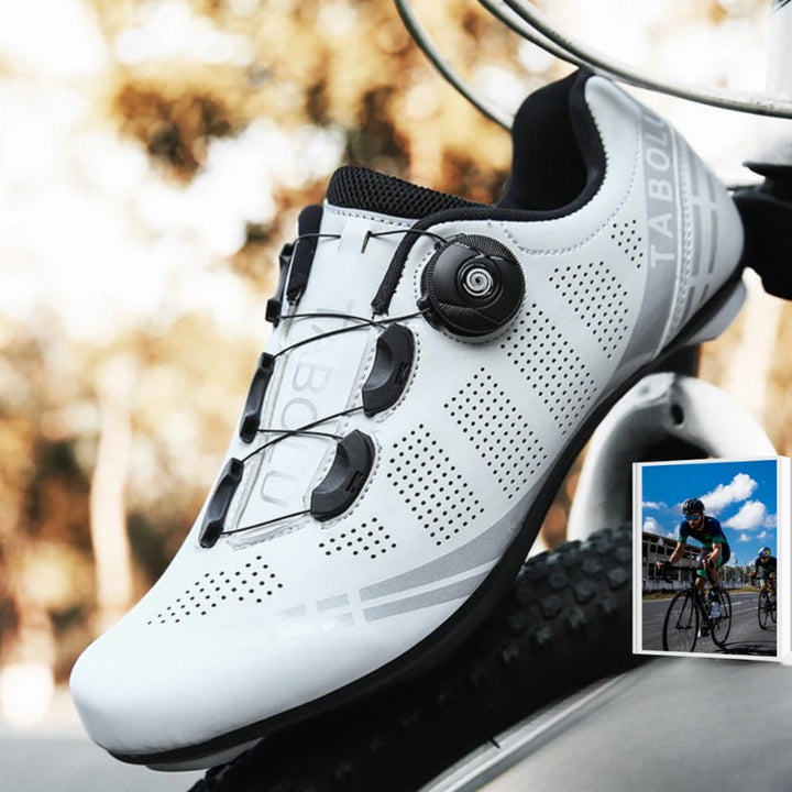 High-performance men's SPD cycling shoes for road & MTB; breathable, secure fit for avid cyclists.