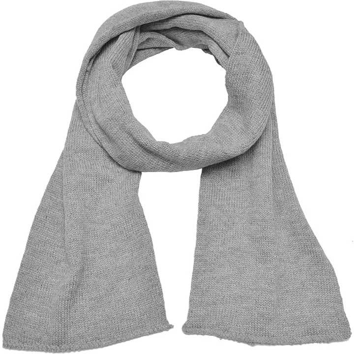 Premium men's warm double layer knit scarf, a cozy cold weather accessory.
