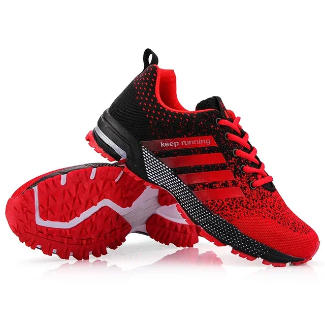 Side view of sleek men's waterproof golf shoes. Fixed spike design ensures stability and athletic course wear.