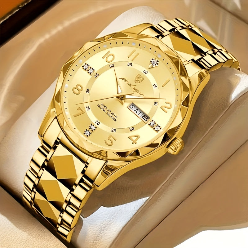 Premium men's waterproof sports watch, a practical & stylish accessory gift for active men.