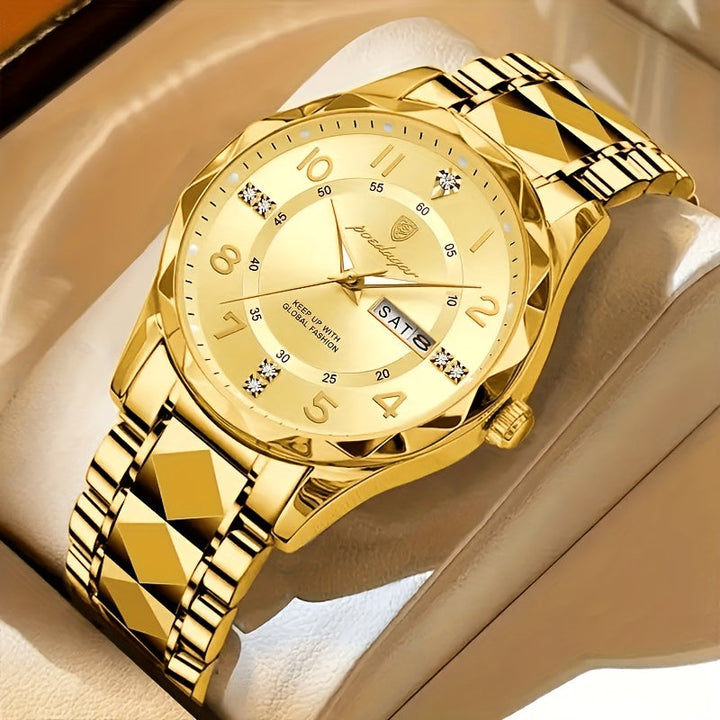 Premium men's waterproof sports watch, a practical & stylish accessory gift for active men.