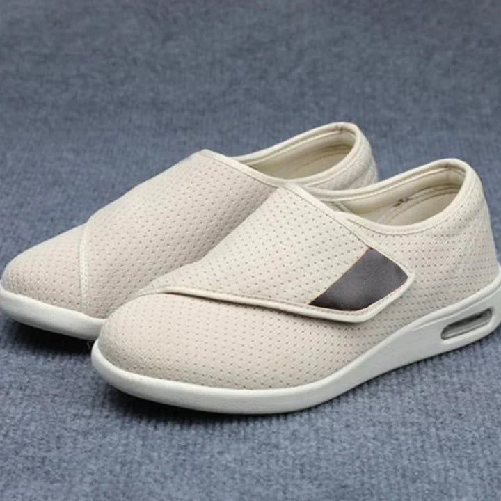 Men's orthotic friendly walking shoes, wide fit for diabetics, offering comfort & foot pain relief.