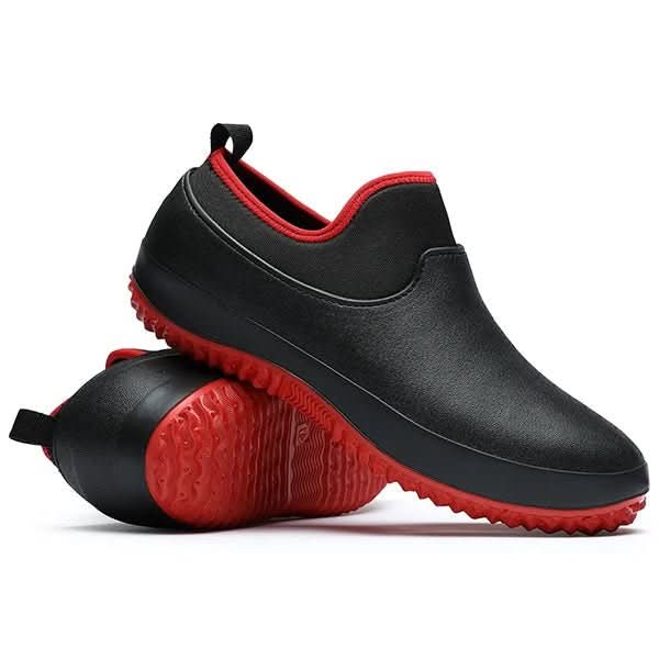 Protective slip-resistant safety shoes for men & women. Waterproof, comfortable, and durable for work.