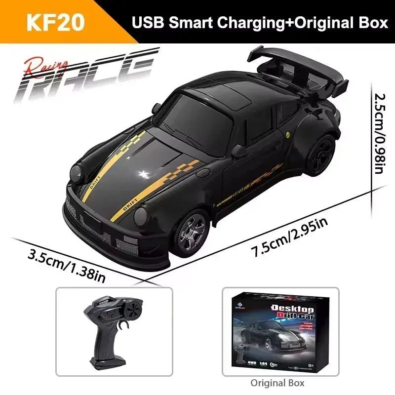 Mini 4WD RC car for competitive racing, providing stable control and incredible acceleration.