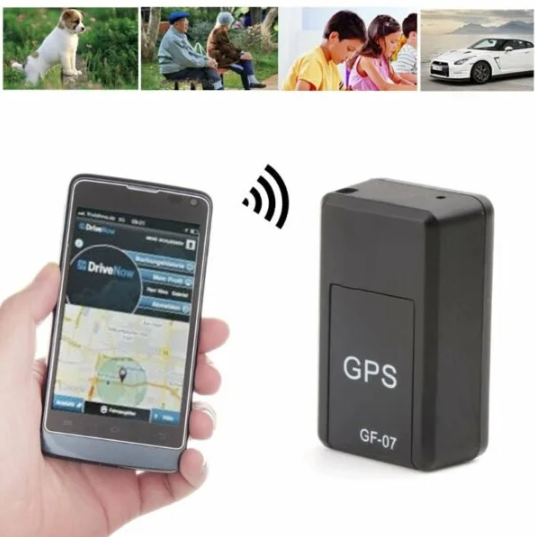 Compact mini GPS tracker for vehicle security. Portable anti-theft device for cars, bikes & motorcycles.