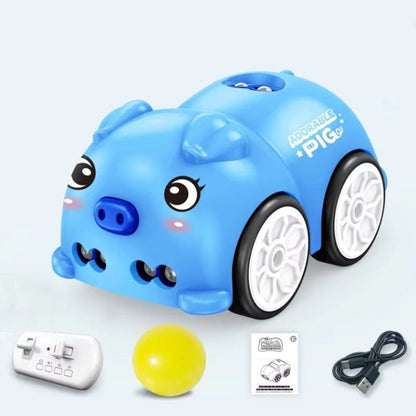 Collection of colorful Mini RC Stunt Cars displayed, showing variety in kids' remote control toys