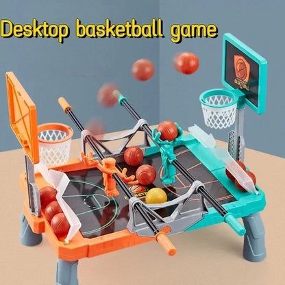 Plastic Mini Slam Dunk desktop basketball game, portable and fun for all ages