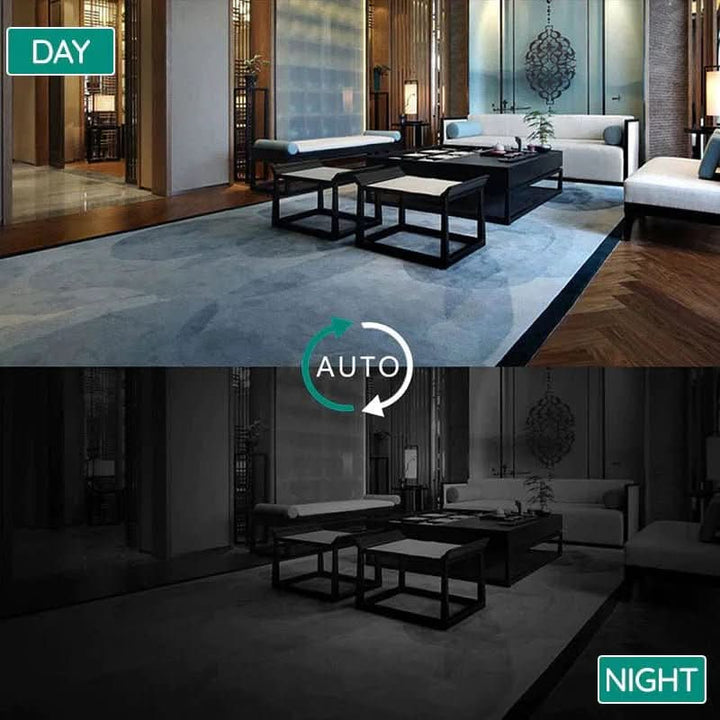Wireless mini camera provides discreet night vision security for any home or office space.