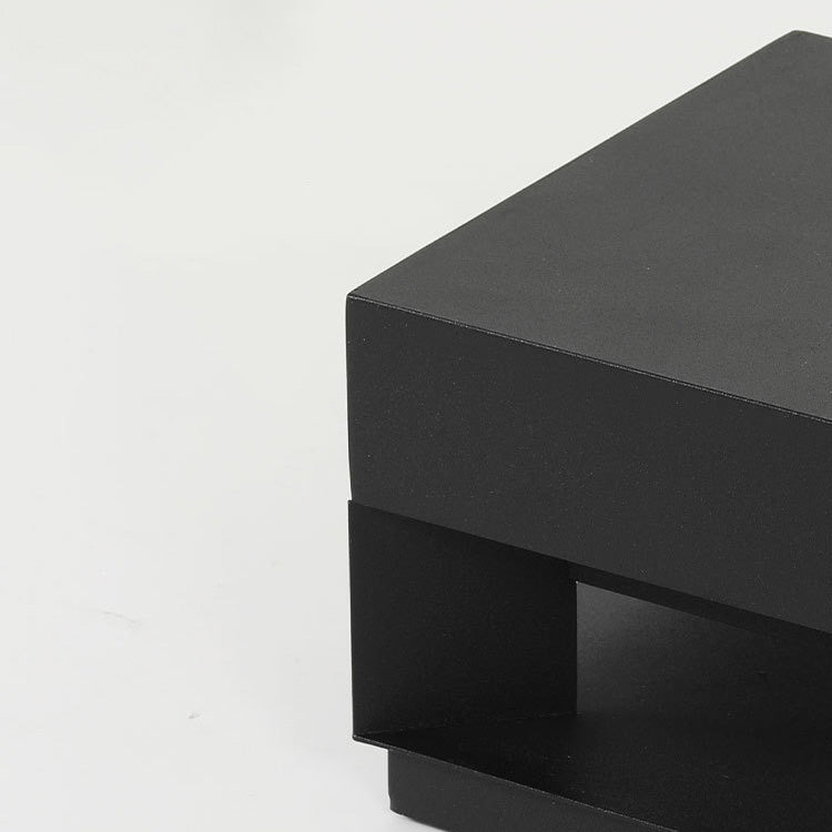 Elegant minimalist square garden wall light, enhancing landscape design and guiding paths with soft LED illumination.