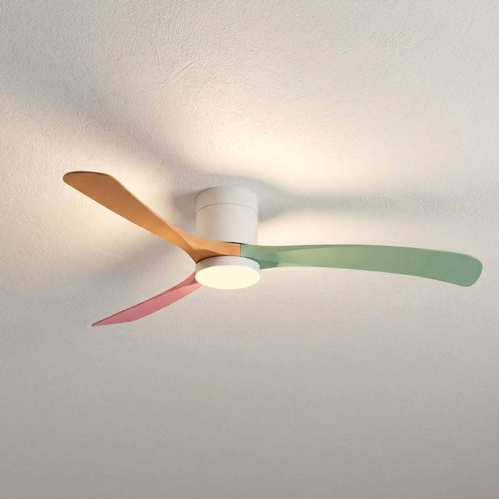 Aerialynx Modern Ceiling Fan with Light, a quiet and efficient cooling solution with LED illumination and remote control.