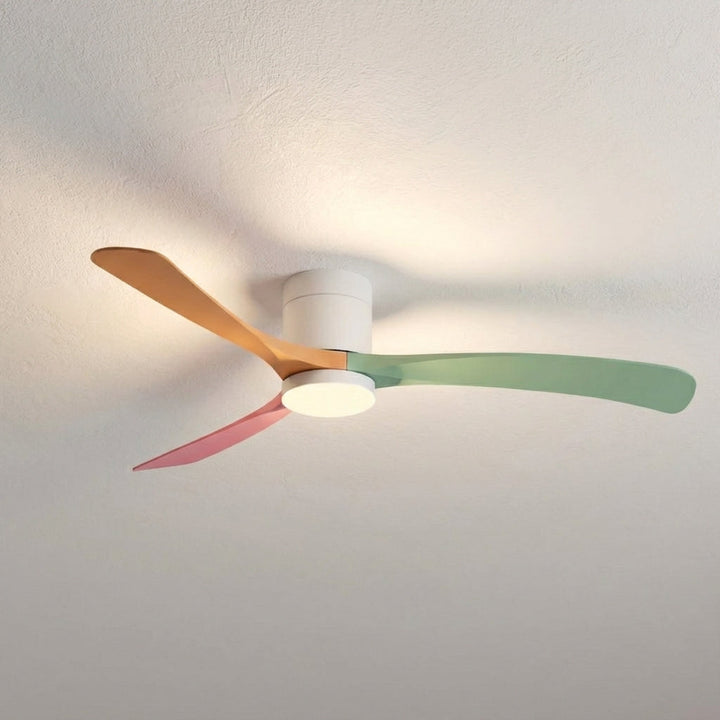 Aerialynx Modern Ceiling Fan with Light, a quiet and efficient cooling solution with LED illumination and remote control.