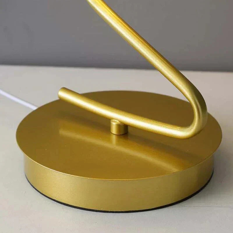 Modern LED butterfly table lamp, a perfect decorative accent for any home interior.