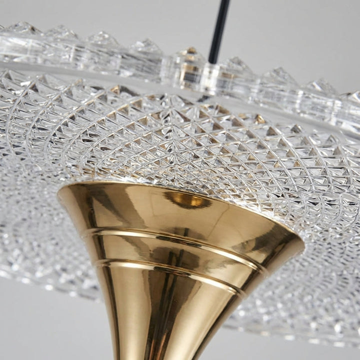 Glissara modern pendant ceiling light, a stylish lighting fixture for contemporary spaces.