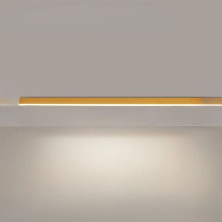 Bright LED flush mount light, enhances Scandinavian home aesthetics efficiently.
