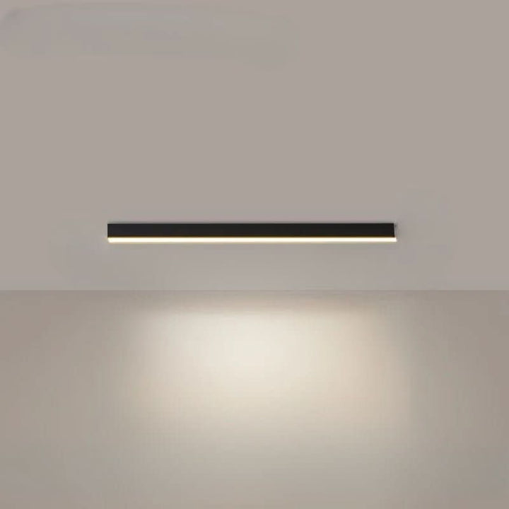 Sleek LED ceiling light, a modern flush mount essential for bright rooms.