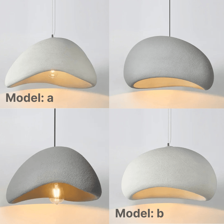 Minimalist modern LED pendant light, adjustable ceiling fixture. Enhances contemporary home decor & lighting.