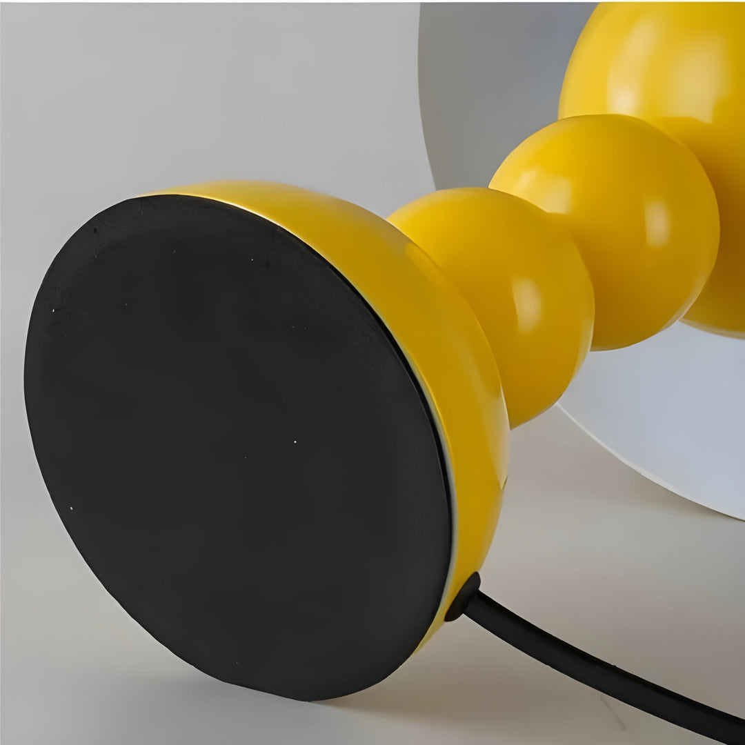 Stylish LED table lamp, dimmable, perfect for contemporary bedroom decor.