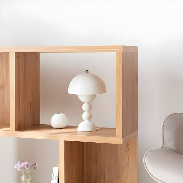 Contemporary dimmable LED table lamp, enhancing any modern decor.