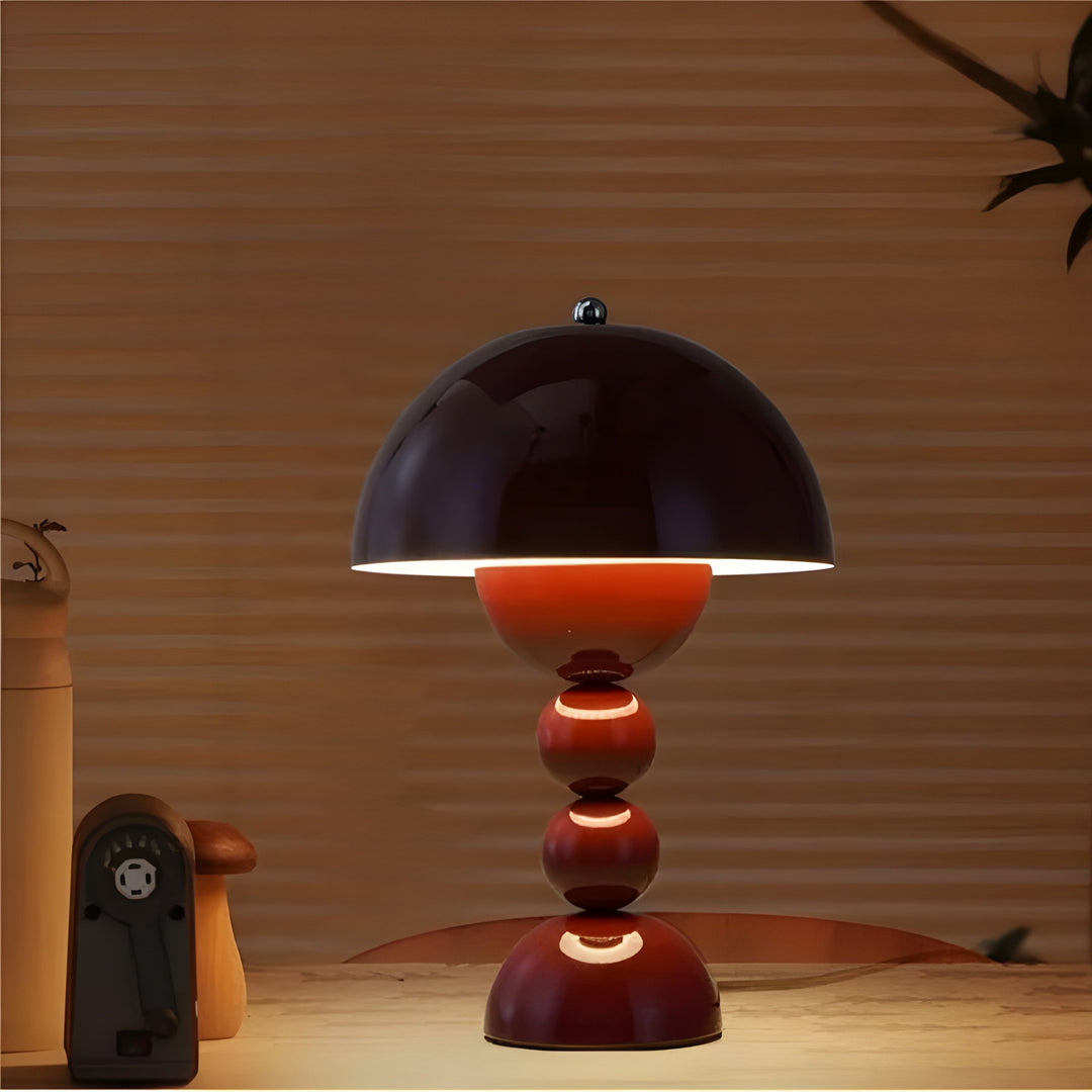 Modern LED mood lamp, dimmable, perfect for a cozy living space.