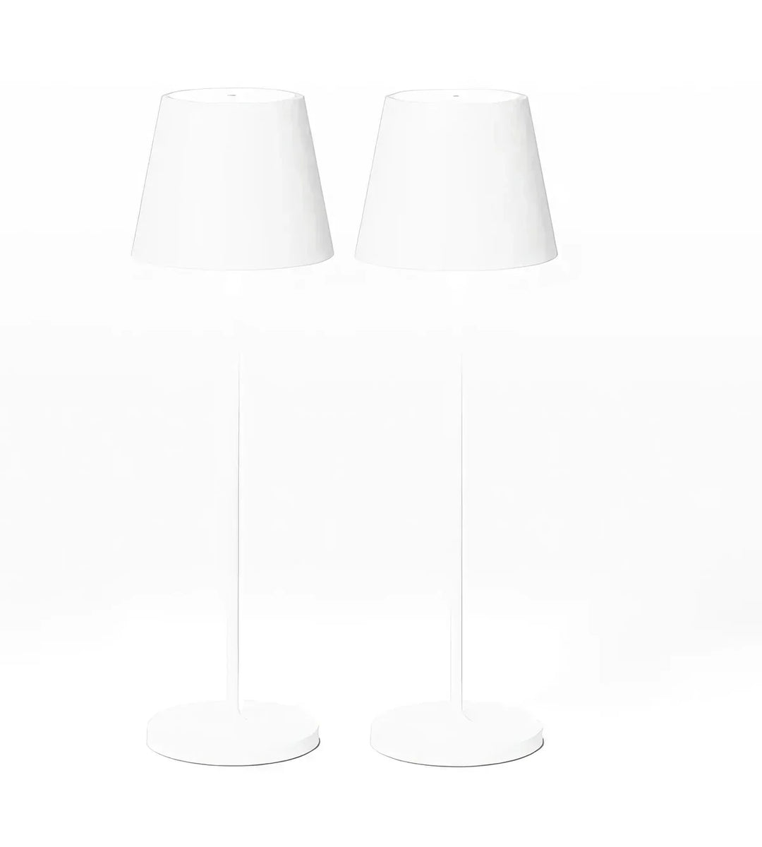 Energy-efficient LED table lamp, portable, dimmable & rechargeable. Wireless lighting solution for home & garden.