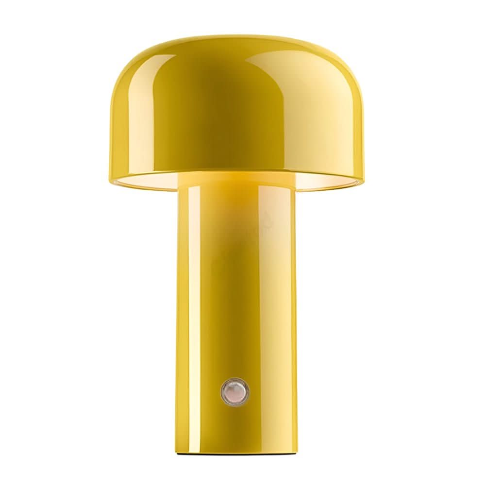 Accent living room lamp, a modern portable USB light creating a warm, ambient atmosphere.