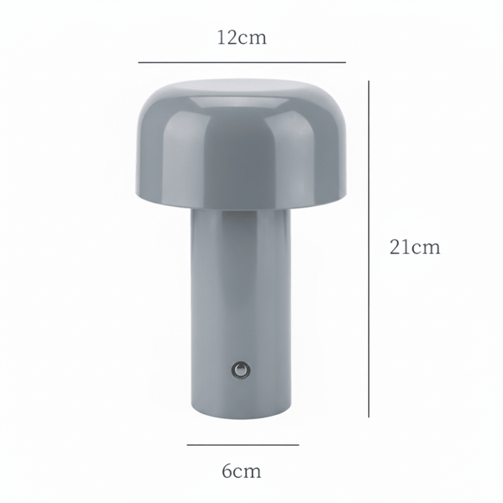 Sleek, modern, and portable accent lamp with USB charging for versatile ambient lighting.