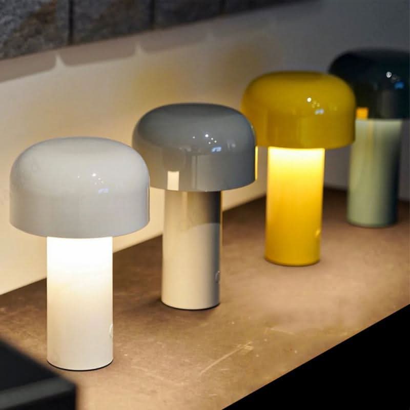 Touch control LED desktop lamp, offering adjustable ambient lighting for work or relaxation.
