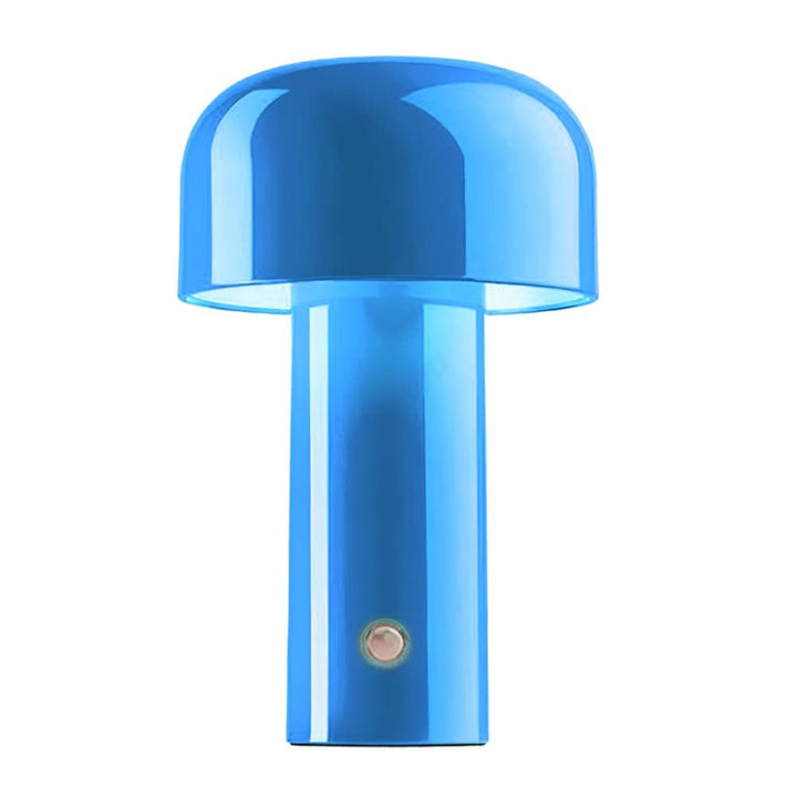 Stylish modern table lamp with warm ambient LED light, perfect for contemporary decor.