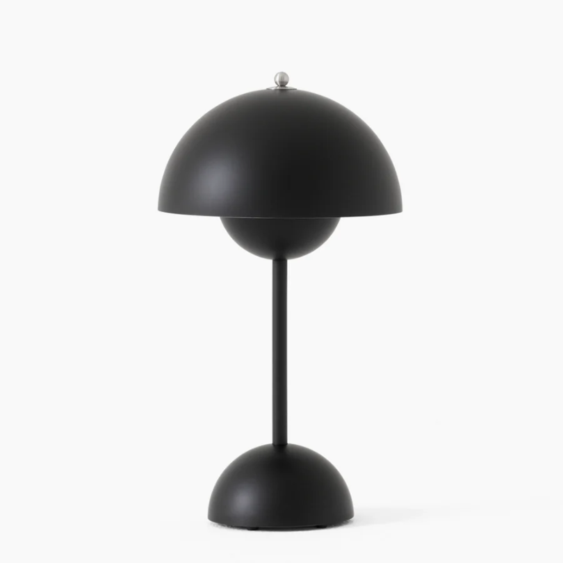 Sleek modern desk lamp with touch controls, perfect for office or study ambient lighting.
