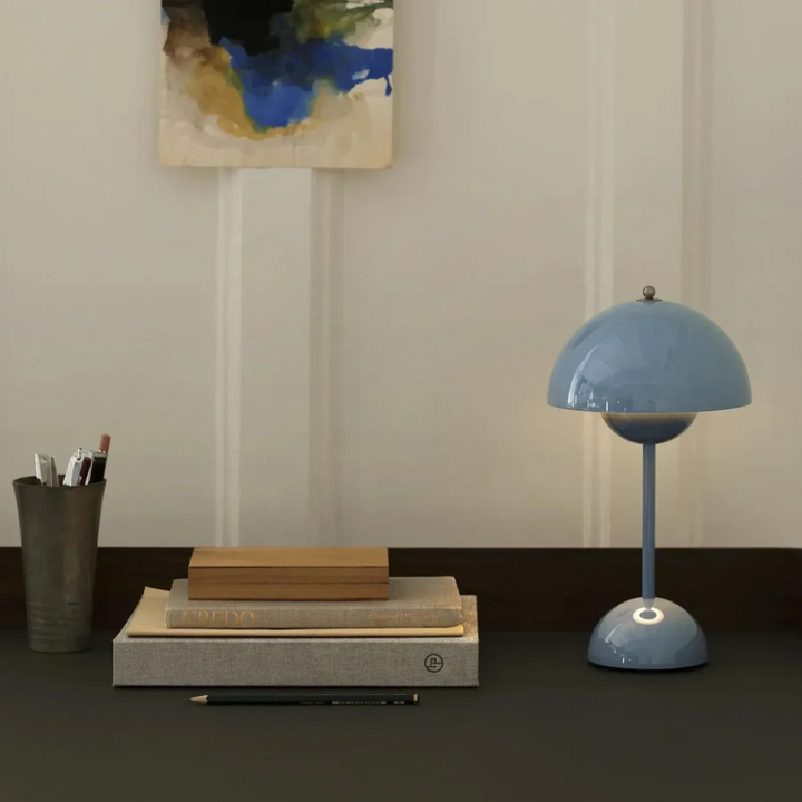 Minimalist modern touch lamp, a stylish LED table light for sophisticated home ambiance.