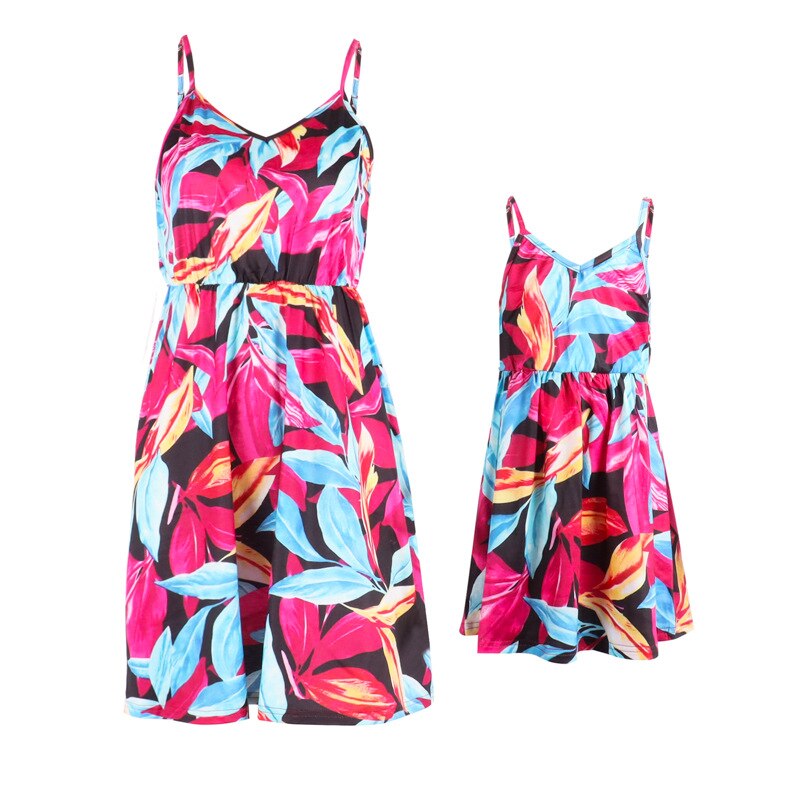 Women's sunflower off-shoulder casual summer dress with a vibrant floral print.