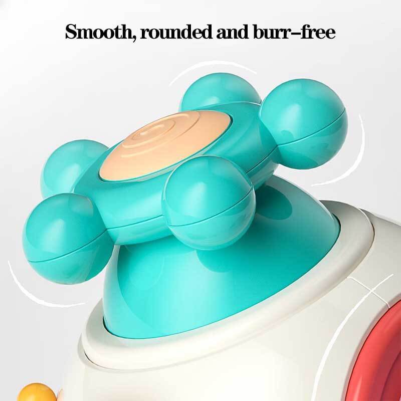 Sensory toy busy box, designed for early childhood education, builds cognitive skills