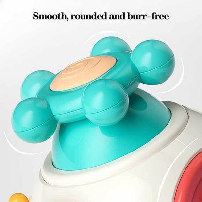 Sensory toy busy box, designed for early childhood education, builds cognitive skills