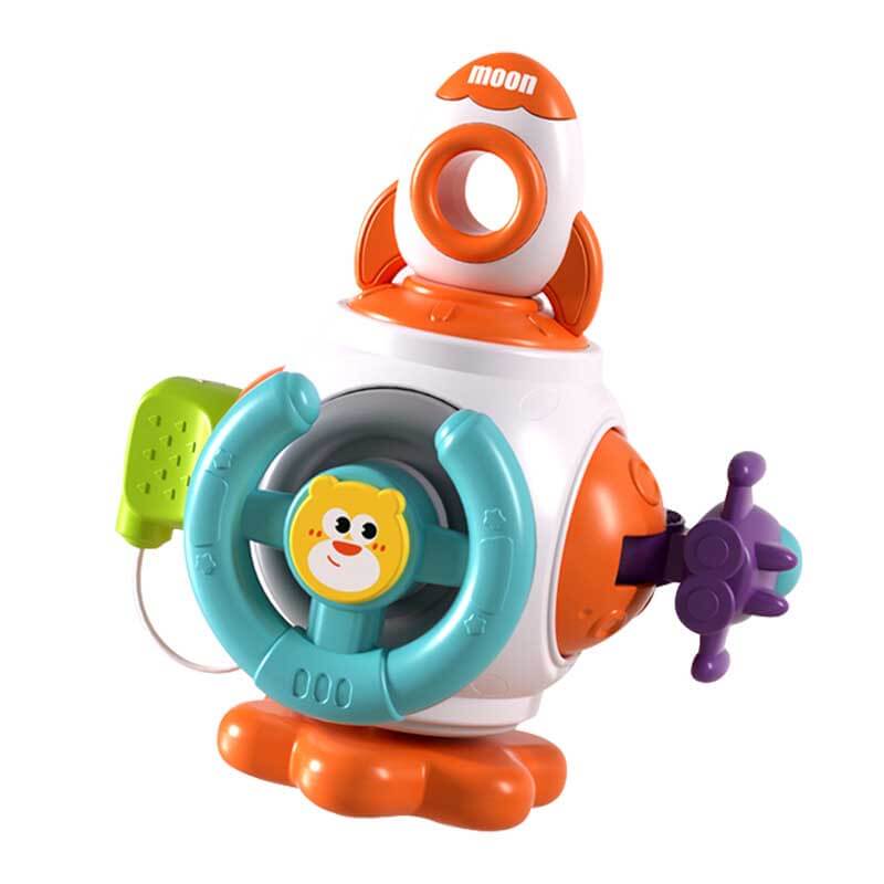 Toddler travel busy box, keeps kids entertained and learning during trips, compact design