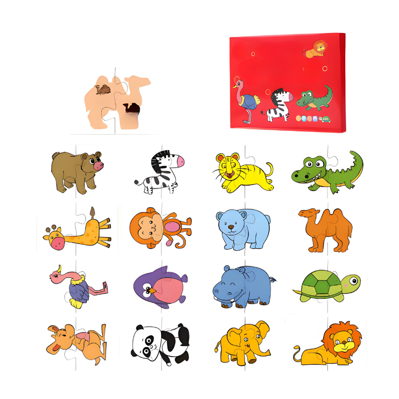 Educational fruit-themed puzzle for children, a fun Montessori toy for cognitive growth